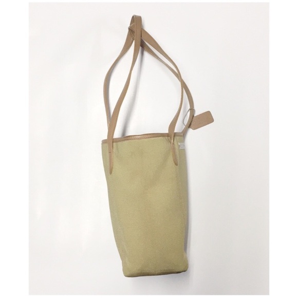 COACH • VTG Drop Handle Bucket Shoulder Tote Bag - Picture 5 of 8